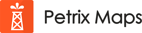 Petrix Maps Dark Logo